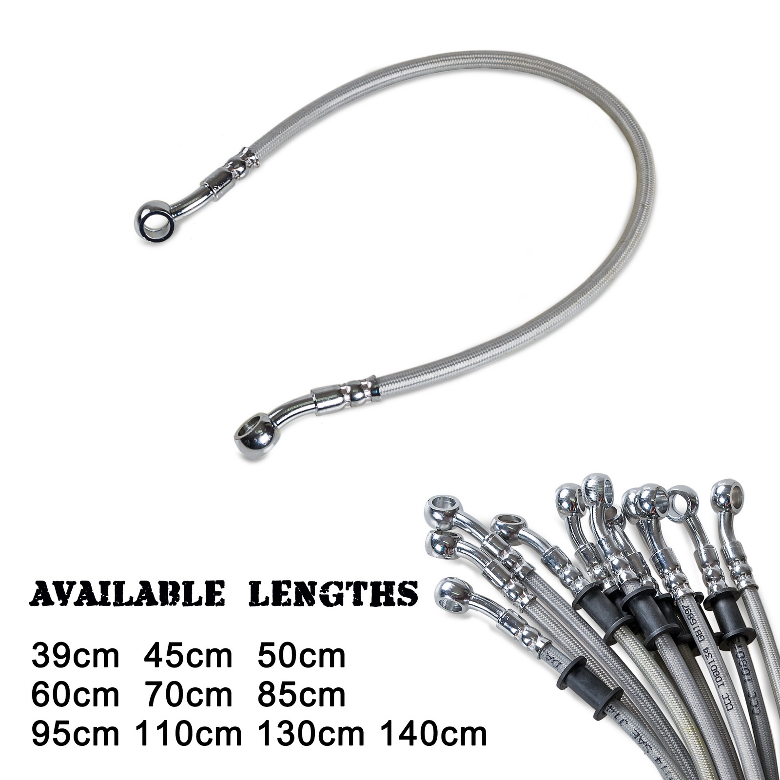 39cm-140cm Motorcycle Brake Oi - Brake Line Motorcycle ulasan dan harga