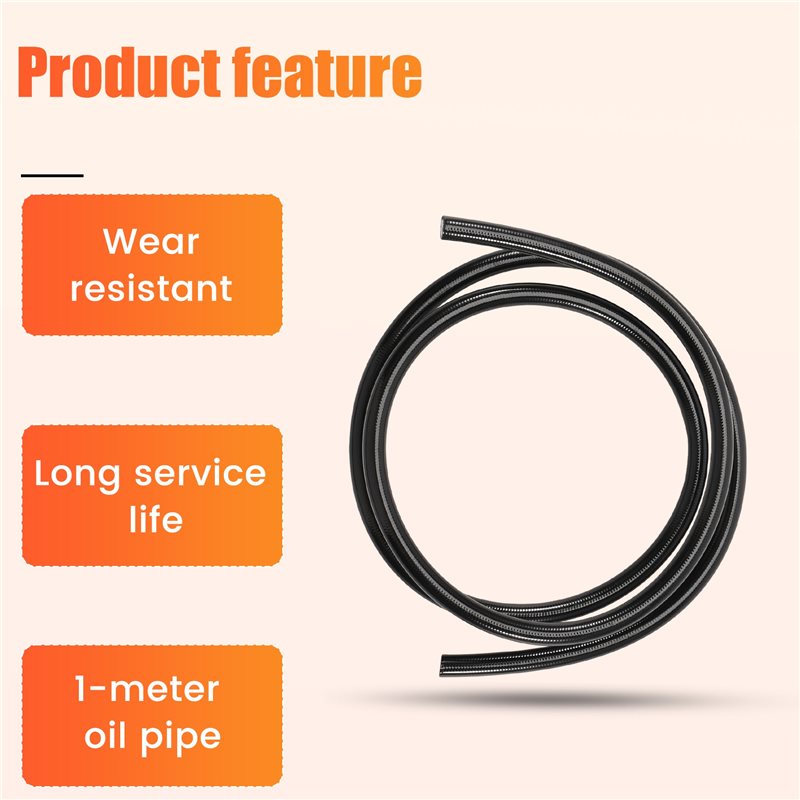 Motorcycle AN3 1M Braided Stai - Brake Line Motorcycle ulasan dan harga