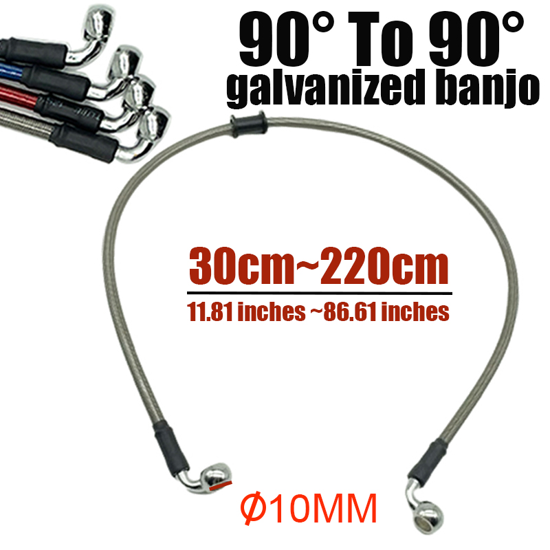 10mm 90 Degree Motorcycle Dirt - Brake Line Motorcycle ulasan dan harga