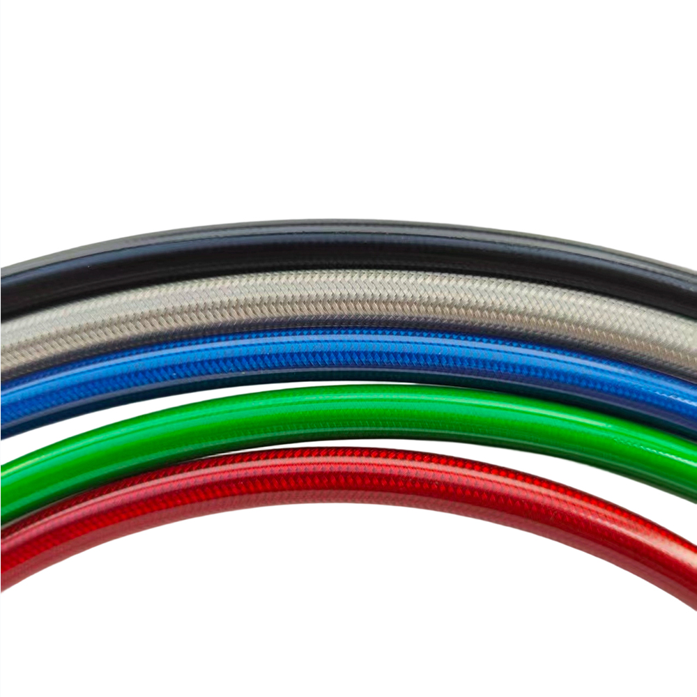 28°-28° Black Braided Hydrauli - Brake Line Motorcycle ulasan dan harga